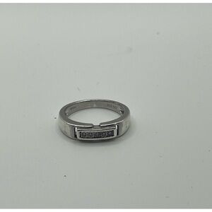 Genuine Rhodium Diamond Ring